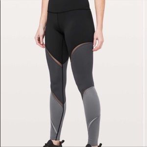 Lululemon Full length Ombré Color black Tights